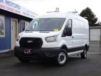 *2021* *Ford* *Transit* *T250* *Medium Roof Cargo Van* Tacoma - Image 9