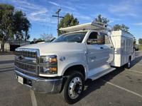 2019 Chevrolet 5500HD 6.6L Duramax,6 new tires,12ft Harbor Bed! north san diego county - Image 2