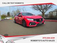 2017 Honda Civic Si w/Summer Tires 4dr Sedan Sedan Roberto's Auto Sales