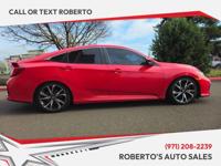 2017 Honda Civic Si w/Summer Tires 4dr Sedan Sedan Roberto's Auto Sales - Image 4