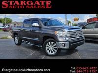 2017 Toyota Tundra Limited Crew Max 4WD NW Broad St Murfreesboro, TN 37129