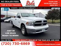 2022 Ram 1500 Classic Tradesman Regular Cab 4x2 8 Box FOR Vista View Dr., Longmont, CO 80504