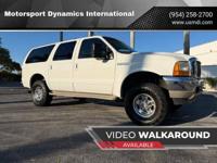 2001 Ford Excursion Limited 7.3L Power Stroke Diesel 2WD White Tan - Image 2