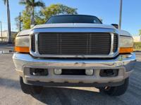 2001 Ford Excursion Limited 7.3L Power Stroke Diesel 2WD White Tan - Image 4