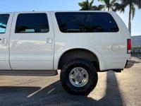 2001 Ford Excursion Limited 7.3L Power Stroke Diesel 2WD White Tan - Image 9
