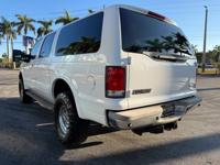 2001 Ford Excursion Limited 7.3L Power Stroke Diesel 2WD White Tan - Image 10