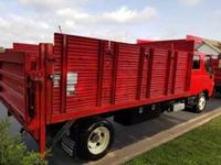 2020 Hino 195 Crew Cab Diesel 14' Dump Bed Truck with Power Lift Gate NATION WIDE - Image 4