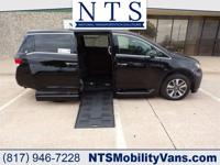 LOADED HONDA ODYSSEY ELITE WHEELCHAIR HANDICAP MOBILITY PWR RAMP VAN Irving, TX