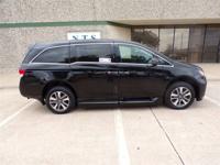 LOADED HONDA ODYSSEY ELITE WHEELCHAIR HANDICAP MOBILITY PWR RAMP VAN Irving, TX - Image 3