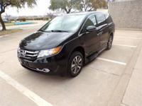 LOADED HONDA ODYSSEY ELITE WHEELCHAIR HANDICAP MOBILITY PWR RAMP VAN Irving, TX - Image 5