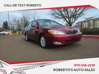 2003 Toyota Camry XLE 4dr Sedan Sedan Roberto's Auto Sales