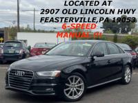 2016 AUDI A4 AWD MANUAL RUNS STRONG GREAT ON GAS WE FINANCE FEASTERVILLE - Image 2