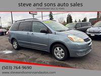2004 Toyota Sienna LE 7 Passenger 4dr Mini Van (6215 SE 82 AVE PORTLAN