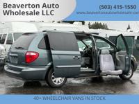 2005 Chrysler Town & Country Touring - WHEELCHAIR VAN / HANDICAP / 24K Wheelchair Van In Beaverton - Image 2