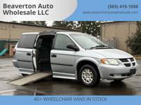 2004 Dodge Grand Caravan Wheelchair Van - KNEELING / ONLY 75K MILES! Wheelchair Van In Beaverton