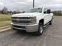 2016 Chevy Silverado 2500 HD 4X4 Double Cab Work Truck 6.0L E 58th St Ste B Tulsa, OK 74146