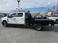2023 FORD F350 SUPER DUTY 6.7 POWER STROKE DIESEL 4X4 DUALLY FLAT BED WHEAT RIDGE COLORADO - Image 4