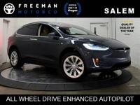 2017 Tesla Model X AWD All Wheel Drive Electric 75D Enhanced Autopilot Est. payment OAC†
