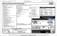 2023 Audi Q5 AWD All Wheel Drive Electric S line Premium quattro SUV Est. payment OAC† - Image 8