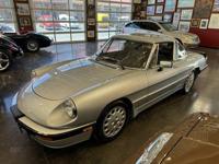 1987 Alfa Romeo Spider Quadrifoglio SKU:AA1082 Convertible Henderson, NV - Image 8