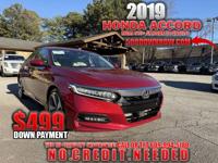 2019 HONDA ACCORD ONLY DOWN!WE CHOSE THE APPROVALS! NOT BANKS! FREE CREDIT REPAIR