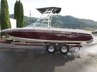 2005 Blue Water Sun Setter 22' V8 Tower Bowrider Clean Springfield, OR - Image 7