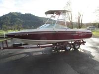 2005 Blue Water Sun Setter 22' V8 Tower Bowrider Clean Springfield, OR - Image 8