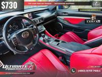 /mo - 2017 Lexus RC F Ultrasonic Blue W/ Red Interior WE FINANCE A CALL (480) 573-7661 ULTIMATE POWERSPORTS - Image 5