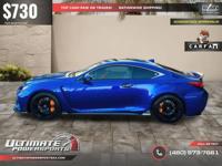 /mo - 2017 Lexus RC F Ultrasonic Blue W/ Red Interior WE FINANCE A CALL (480) 573-7661 ULTIMATE POWERSPORTS - Image 7
