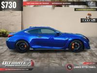 /mo - 2017 Lexus RC F Ultrasonic Blue W/ Red Interior WE FINANCE A CALL (480) 573-7661 ULTIMATE POWERSPORTS - Image 8