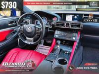 /mo - 2017 Lexus RC F Ultrasonic Blue W/ Red Interior WE FINANCE A CALL (480) 573-7661 ULTIMATE POWERSPORTS - Image 9