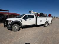 2020 Ford F550 Service Utility Mechanics Crane Truck 6025 Service Palf S Manning Rd El Reno, Ok / N.E.Corner of I-40 & Manning