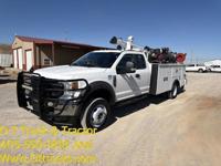 2020 Ford F550 Service Utility Mechanics Crane Truck 6025 Service Palf S Manning Rd El Reno, Ok / N.E.Corner of I-40 & Manning - Image 4
