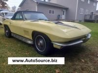 1967 CORVETTE 427 - Insurance Theft Recovery - MAKE OFFER Nashville Tennessee