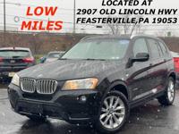 2014 BMW X3 AWD LOW MILES RUNS GREAT WE FINANCE DO NOT MISS OUT FEASTERVILLE - Image 2