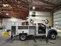 45' 2016 Ford F550 4x4 Altec AT40G Bucket Boom Lift Crane Truck northwest indiana - Image 10