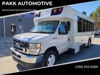 2021 Ford E-450 E450 25 Passenger Shuttle Bus Coach Van Mini Bus