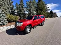 2009 Toyota Tacoma Access Cab 4x4 V6 ~ Beautiful, Topper, Red & Tan Englewood - Image 2