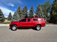 2009 Toyota Tacoma Access Cab 4x4 V6 ~ Beautiful, Topper, Red & Tan Englewood - Image 3