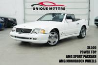 1997 Mercedes SL500 Convertible UNIQUE MOTORS SEATTLE