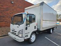 2019 Isuzu Npr HD Gas 16 Box+Liftgate low miles !!! Chicago - Image 3