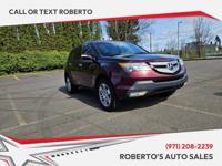 2007 Acura MDX AWD All Wheel Drive SH w/Tech w/RES 4dr SUV w/Technolo Roberto's Auto Sales - Image 2