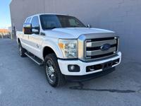 2014 Ford Super Duty F250 4X4 Crew Cab Platinum 6.7L POWERSTROKE E 58th St Ste B Tulsa, OK 74146
