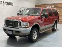 2001 Ford Excursion 4x4 4WD Limited / 7.3L DIESEL / ZERO RUST / NEW TM&M Investment Cars - Gladstone