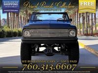 1972 Chevrolet 300K Blazer 1 OF 1 Resto Mod LS9 Supercharged Converti Desert Private Collection (760) 313-6607