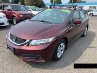 2015 Honda Civic LX 4dr Sedan CVT EASY FINANCING