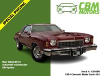 1974 Chevrolet Monte Carlo 454**EZ FINANCING -LOW DOWN! BAD CREDIT-NO CREDIT-FIRST TIME BUYER-NO PROBLEM! 👌 - Image 2