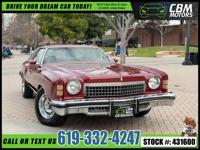 1974 Chevrolet Monte Carlo 454**EZ FINANCING -LOW DOWN! BAD CREDIT-NO CREDIT-FIRST TIME BUYER-NO PROBLEM! 👌 - Image 3