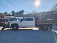2022 Chevrolet Silverado 3500 4x4 Dump Truck Fisher Snow Plow Package - Image 3
