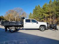 2022 Chevrolet Silverado 3500 4x4 Dump Truck Fisher Snow Plow Package - Image 7